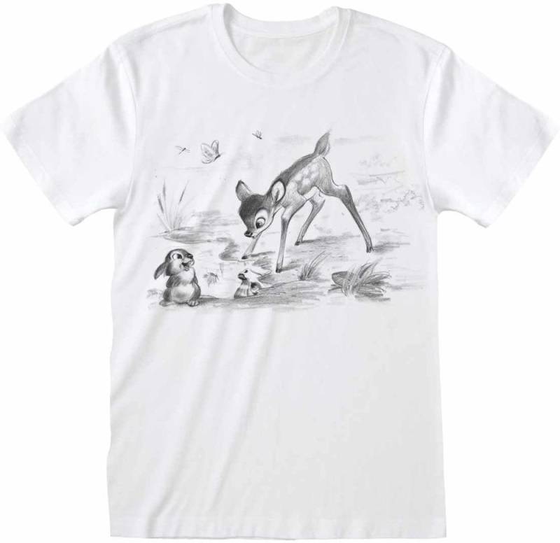 Bambi T-Shirt Sketched T-Shirt von Bambi