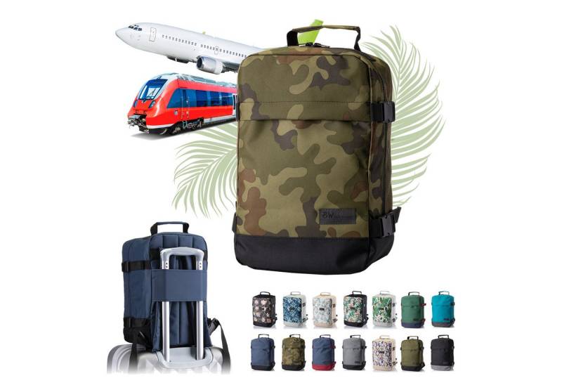 BambiniWelt by Rafael K. Handgepäckkoffer RUCKSACK Handgepäck Boardgepäck 40x20x25 40x30x20 Ryanair Wizzair, 2 Größen verfügbar: 40 x 25 x 20 cm (klein), 40 x 30 x 20 cm (groß) von BambiniWelt by Rafael K.