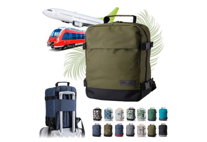 BambiniWelt by Rafael K. Handgepäckkoffer RUCKSACK Handgepäck Boardgepäck 40x20x25 40x30x20 Ryanair Wizzair, 2 Größen verfügbar: 40 x 25 x 20 cm (klein), 40 x 30 x 20 cm (groß) von BambiniWelt by Rafael K.