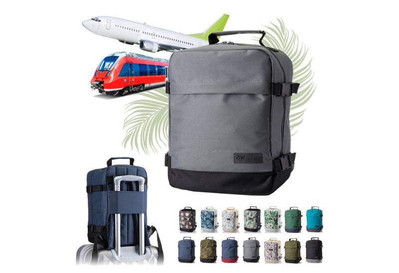 BambiniWelt by Rafael K. Handgepäckkoffer RUCKSACK Handgepäck Boardgepäck 40x20x25 40x30x20 Ryanair Wizzair, 2 Größen verfügbar: 40 x 25 x 20 cm (klein), 40 x 30 x 20 cm (groß) von BambiniWelt by Rafael K.