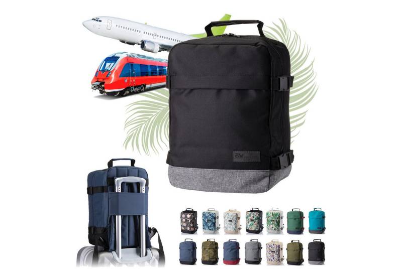 BambiniWelt by Rafael K. Handgepäckkoffer RUCKSACK Handgepäck Boardgepäck 40x20x25 40x30x20 Ryanair Wizzair, 2 Größen verfügbar: 40 x 25 x 20 cm (klein), 40 x 30 x 20 cm (groß) von BambiniWelt by Rafael K.