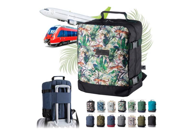 BambiniWelt by Rafael K. Handgepäckkoffer RUCKSACK Handgepäck Boardgepäck 40x20x25 40x30x20 Ryanair Wizzair, 2 Größen verfügbar: 40 x 25 x 20 cm (klein), 40 x 30 x 20 cm (groß) von BambiniWelt by Rafael K.