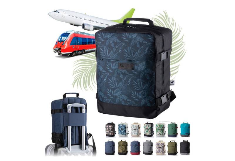 BambiniWelt by Rafael K. Handgepäckkoffer RUCKSACK Handgepäck Boardgepäck 40x20x25 40x30x20 Ryanair Wizzair, 2 Größen verfügbar: 40 x 25 x 20 cm (klein), 40 x 30 x 20 cm (groß) von BambiniWelt by Rafael K.