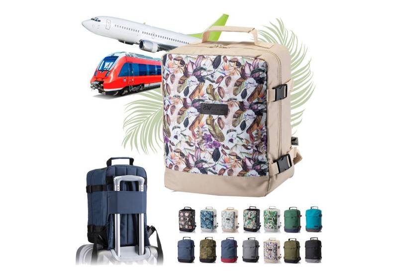 BambiniWelt by Rafael K. Handgepäckkoffer RUCKSACK Handgepäck Boardgepäck 40x20x25 40x30x20 Ryanair Wizzair, 2 Größen verfügbar: 40 x 25 x 20 cm (klein), 40 x 30 x 20 cm (groß) von BambiniWelt by Rafael K.