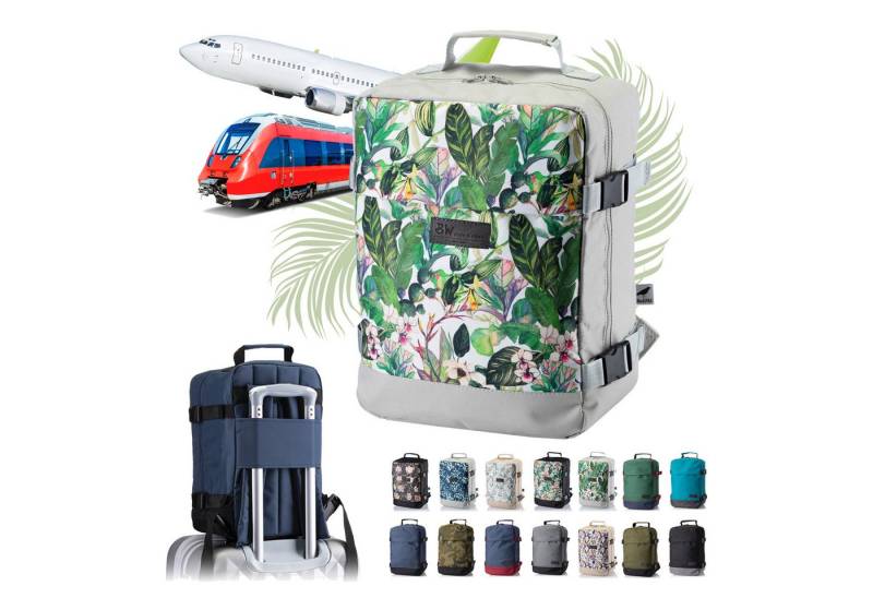 BambiniWelt by Rafael K. Handgepäckkoffer RUCKSACK Handgepäck Boardgepäck 40x20x25 40x30x20 Ryanair Wizzair, 2 Größen verfügbar: 40 x 25 x 20 cm (klein), 40 x 30 x 20 cm (groß) von BambiniWelt by Rafael K.