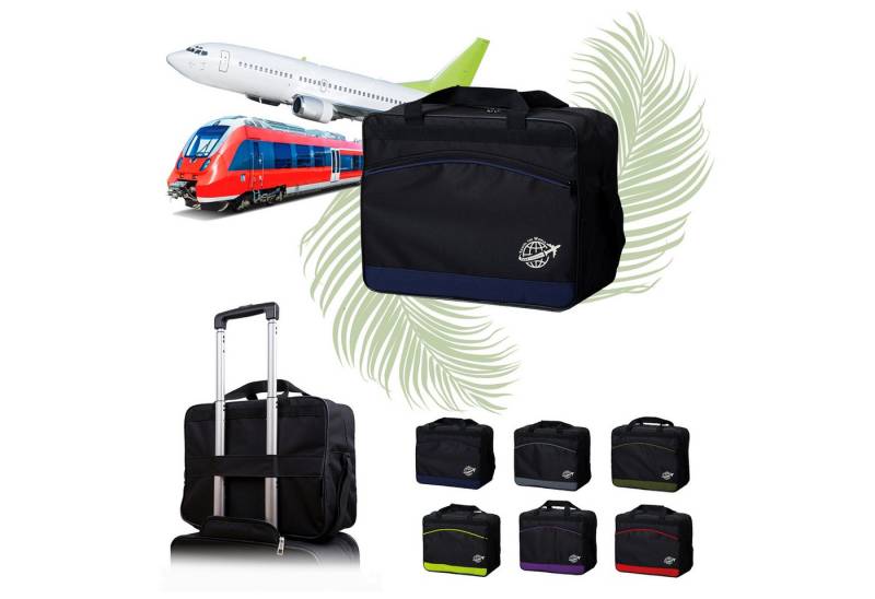 BambiniWelt by Rafael K. Reisetasche Handgepäck Boardgepäck Bordcase 40x20x25 40x30x20 Ryanair Wizzair (M1), wasserabweisend von BambiniWelt by Rafael K.