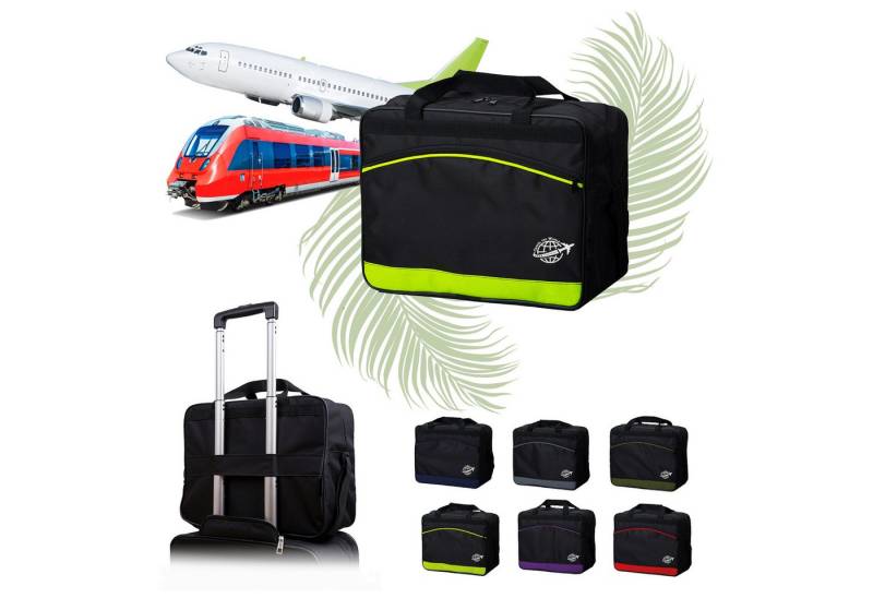 BambiniWelt by Rafael K. Reisetasche Handgepäck Boardgepäck Bordcase 40x20x25 40x30x20 Ryanair Wizzair (M1), wasserabweisend von BambiniWelt by Rafael K.