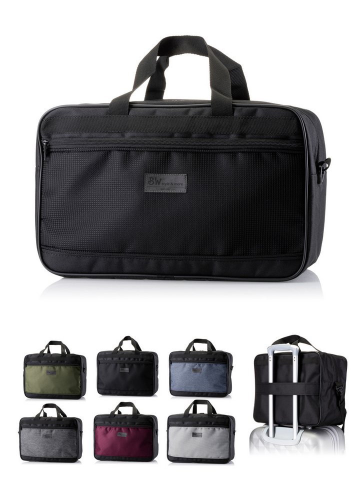 BambiniWelt by Rafael K. Reisetasche Handgepäck Boardgepäck Bordcase 40x20x25 40x30x20 Ryanair Wizzair (M2), in 2 Größen: 40x25x20cm (klein), 40x30x20cm (groß) von BambiniWelt by Rafael K.