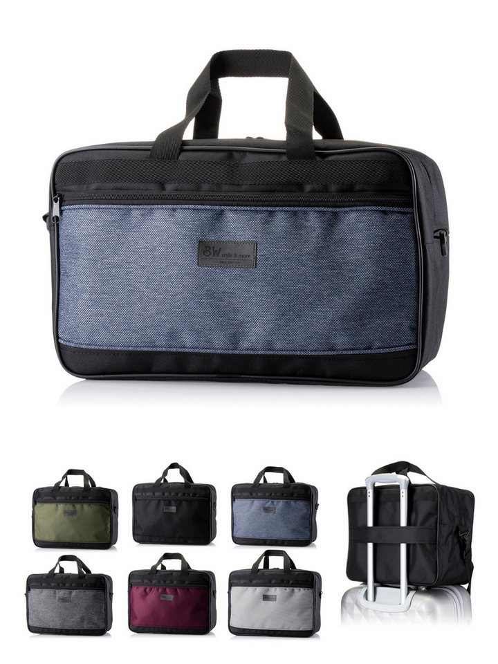 BambiniWelt by Rafael K. Reisetasche Handgepäck Boardgepäck Bordcase 40x20x25 40x30x20 Ryanair Wizzair (M2), in 2 Größen: 40x25x20cm (klein), 40x30x20cm (groß) von BambiniWelt by Rafael K.