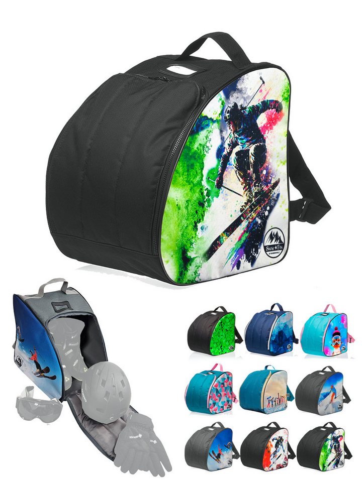 BambiniWelt by Rafael K. Skitasche Kinder Skischuhtasche Skistiefeltasche integrierte Standfläche, wasserdicht von BambiniWelt by Rafael K.