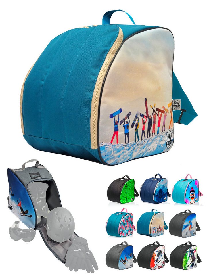 BambiniWelt by Rafael K. Skitasche Kinder Skischuhtasche Skistiefeltasche integrierte Standfläche, wasserdicht von BambiniWelt by Rafael K.