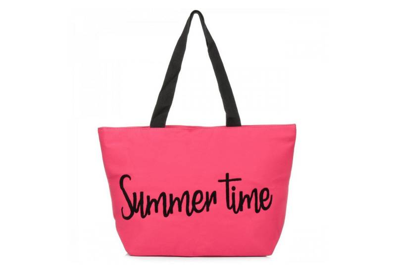 BambiniWelt by Rafael K. Strandtasche Strandtasche mit Reißverschluss Beachbag Shopper Schultertasche von BambiniWelt by Rafael K.