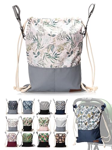 BambiniWelt by Rafael K. Wickeltasche [Beutel für Kinderwagen] Buggy Babytasche Kinderwagentasche universal mit Rucksackfunktion von BambiniWelt by Rafael K.