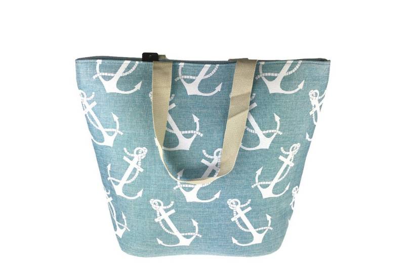 BambiniWelt by Rafael K. XL-Strandtasche Strandtasche mit Reißverschluss Beachbag Shopper Schultertasche von BambiniWelt by Rafael K.