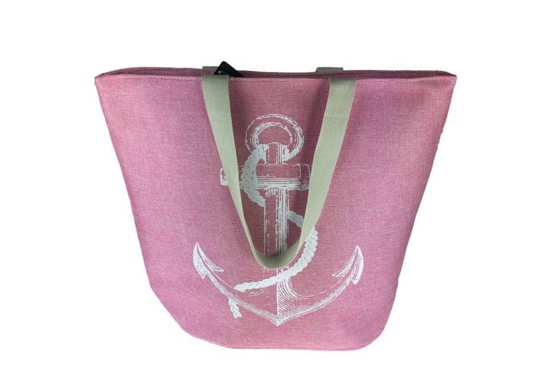 BambiniWelt by Rafael K. XL-Strandtasche Strandtasche mit Reißverschluss Beachbag Shopper Schultertasche von BambiniWelt by Rafael K.