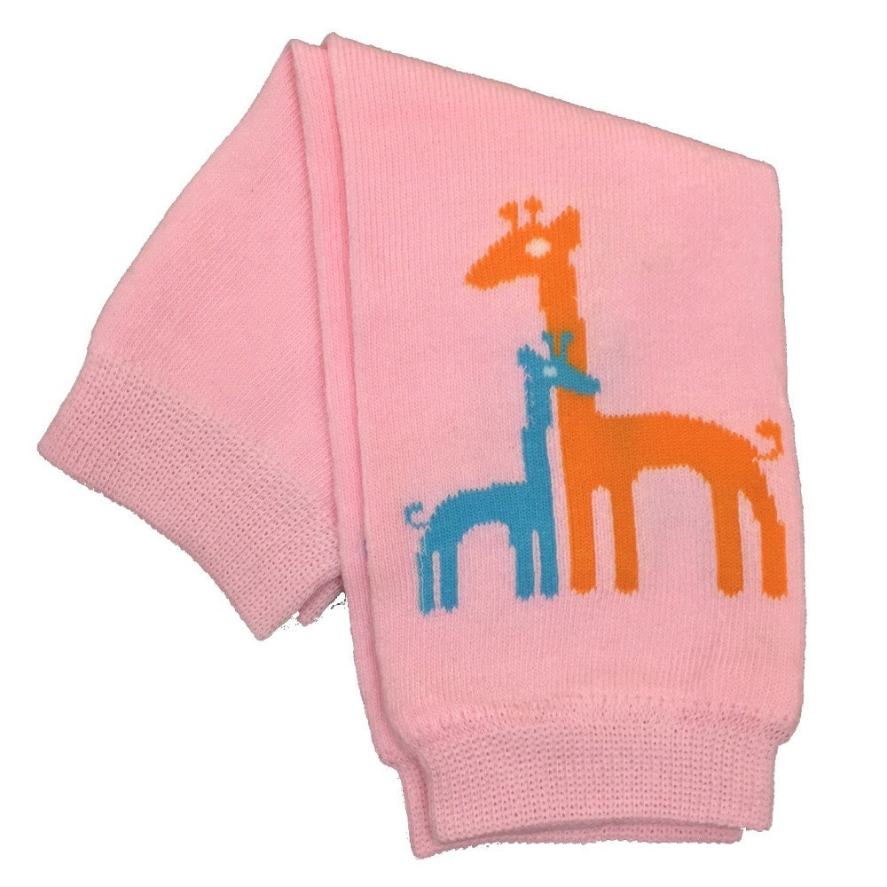 Bio Neugeborenen Beinlinge Giraffen Rosa Bio Neugeborenen Beinlinge Giraffen Rosa von BambinoLand