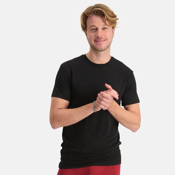 Bamboo Basics Rundhals T-Shirt RAY mit Bambusviskose (2er Pack) von Bamboo Basics