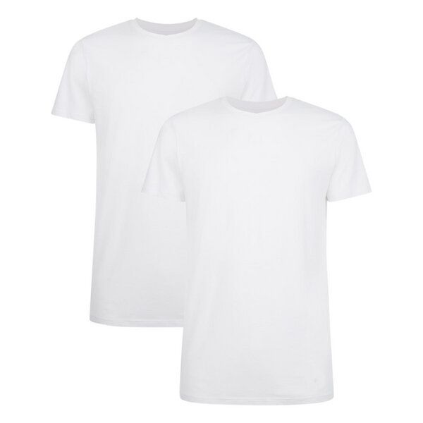 Bamboo Basics Rundhals T-Shirt RUBEN aus Bambusviskose / Biobaumwolle (2er Pack) von Bamboo Basics