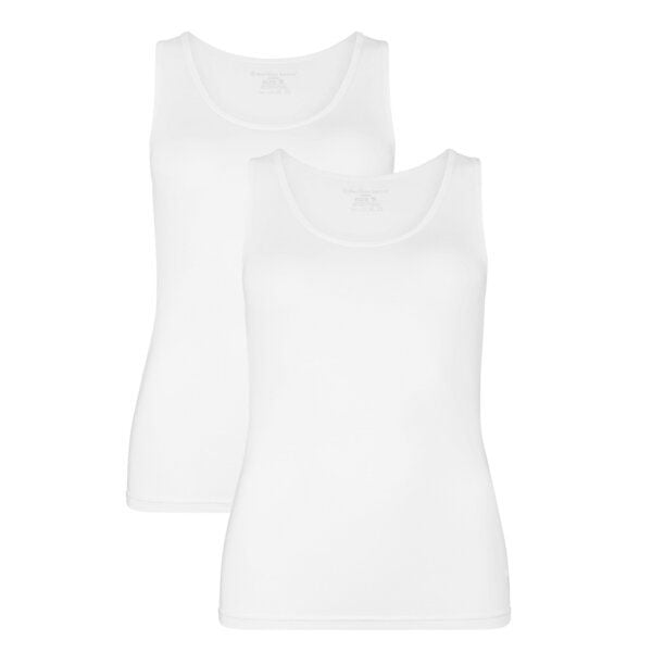Bamboo Basics Unterhemden ANNA aus Bambusviskose / Biobaumwolle (2er Pack) von Bamboo Basics