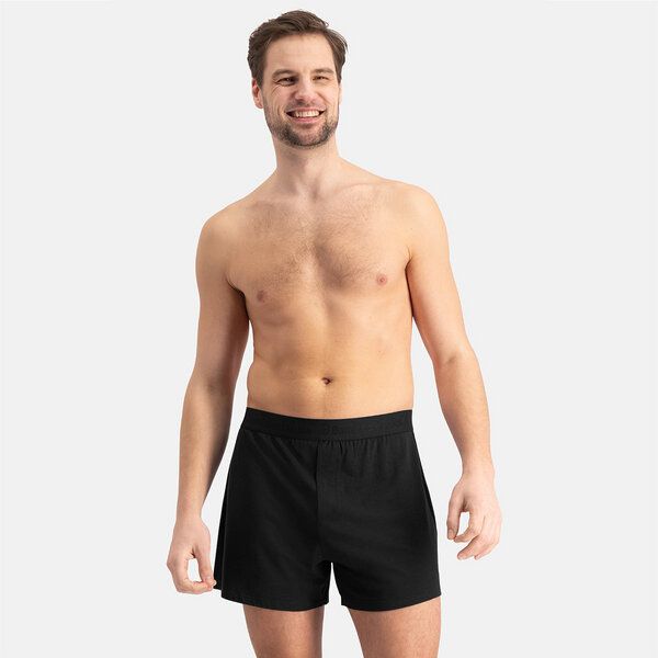 Bamboo Basics Weite Herren Boxershorts KAY aus Bambusviskose / Biobaumwolle (2er Pack) von Bamboo Basics