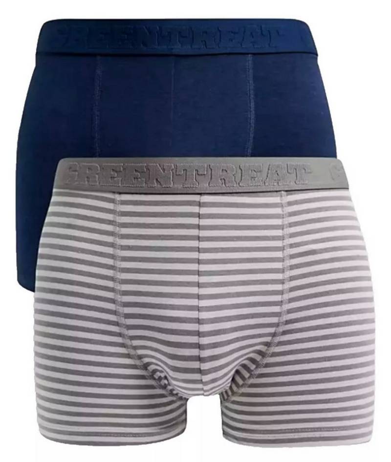 Bamboo Green Threat Boxershorts Herren 2ER-PACK ATMUNGSAKTIV Trunk Panties Atmungsaktiv, Antibakteriell, Superweich, Umweltfreundlich von Bamboo Green Threat