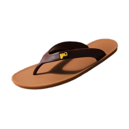 Bamboo Sea Sandale, Atmungsaktive Flip-Flops for Herren – Leichte Sommersandalen for Strand & Pool Duschschuhe(39 EU) von Bamboo Sea