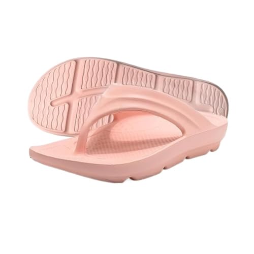 Bamboo Sea Sandale, Bequeme Unisex-Sandalen for den Sommer drinnen und draußen Duschschuhe(Pink,42 EU) von Bamboo Sea