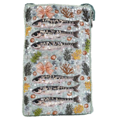 Bamboo Trading Sardines Club-Tasche, 19 cm, mehrfarbig von Bamboo Trading
