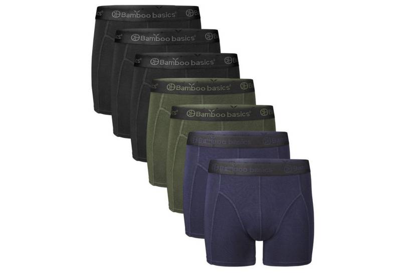 Bamboo basics Boxer Herren Boxershort 7er Pack Viskose RICO7P (Packung, 7er Pack) von Bamboo basics