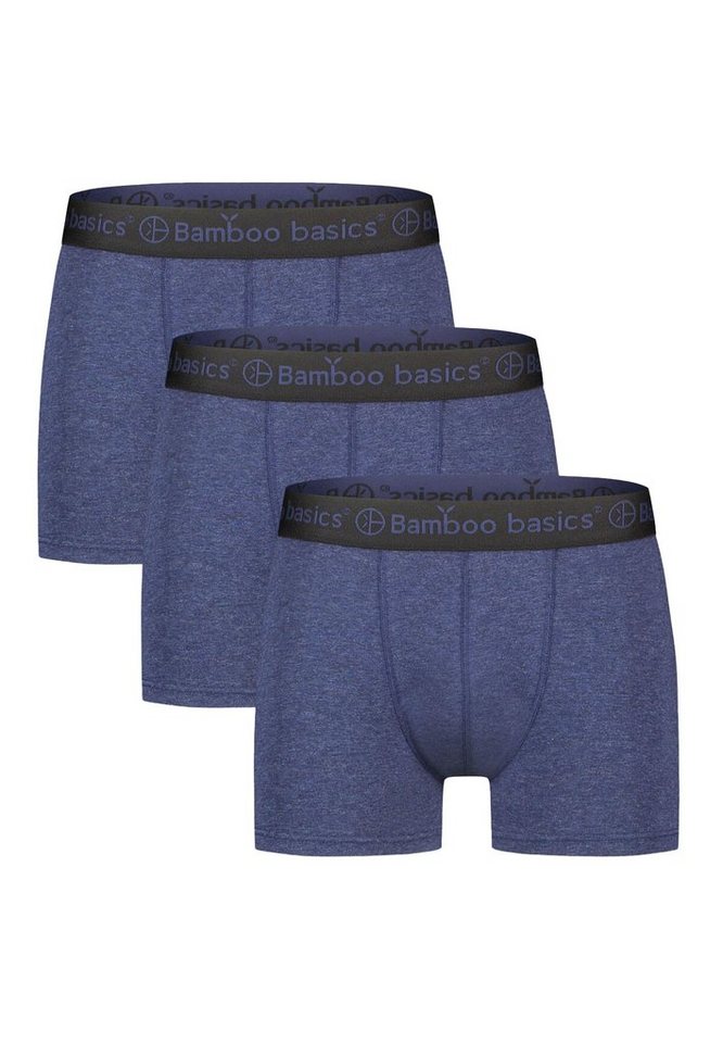 Bamboo basics Retro Boxer 3er Pack Liam (Spar-Set, 3-St) Retro Short / Pant - ohne Eingriff von Bamboo basics