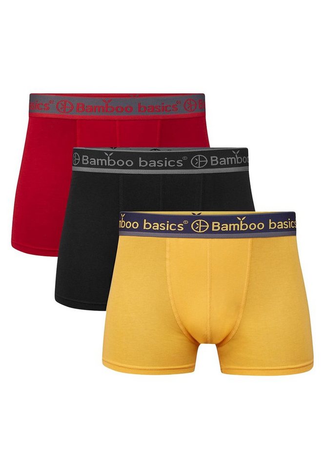 Bamboo basics Retro Boxer 3er Pack Liam (Spar-Set, 3-St) Retro Short / Pant - ohne Eingriff von Bamboo basics