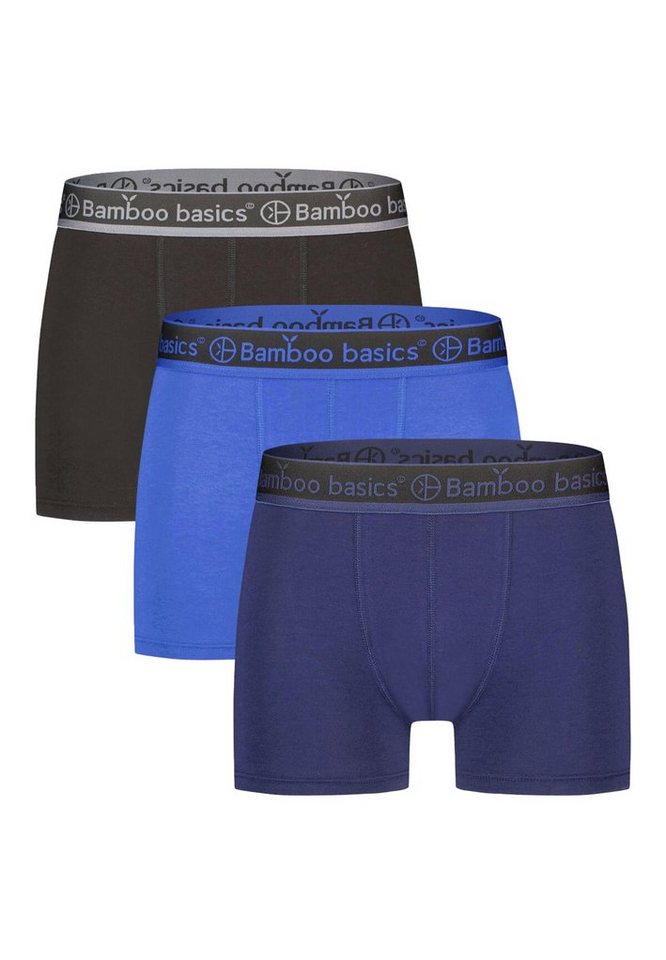 Bamboo basics Retro Boxer 3er Pack Liam (Spar-Set, 3-St) Retro Short / Pant - ohne Eingriff von Bamboo basics