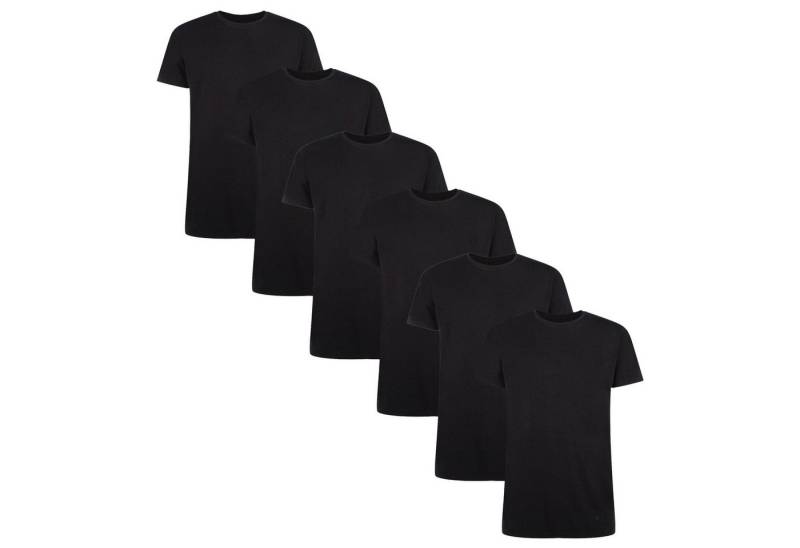 Bamboo basics T-Shirt Herren T-Shirt 6er Pack Viskose RUBEN (Packung, 6er Pack) von Bamboo basics