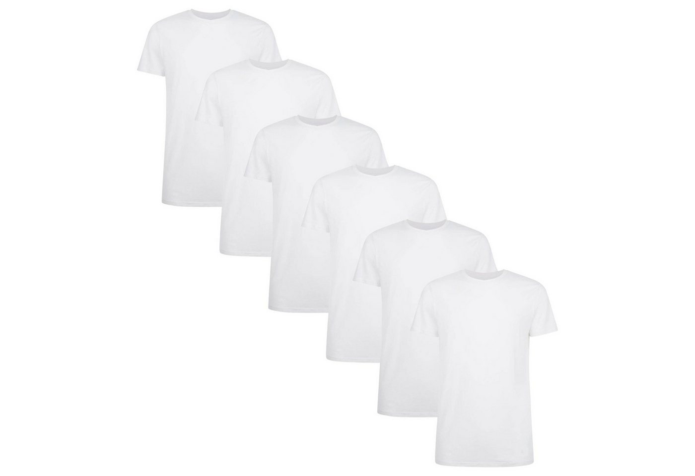 Bamboo basics T-Shirt Herren T-Shirt 6er Pack Viskose RUBEN (Packung, 6er Pack) Bamboo basics T-Shirt Herren T-Shirt 6er Pack Viskose RUBEN (Packung, 6er Pack) von Bamboo basics