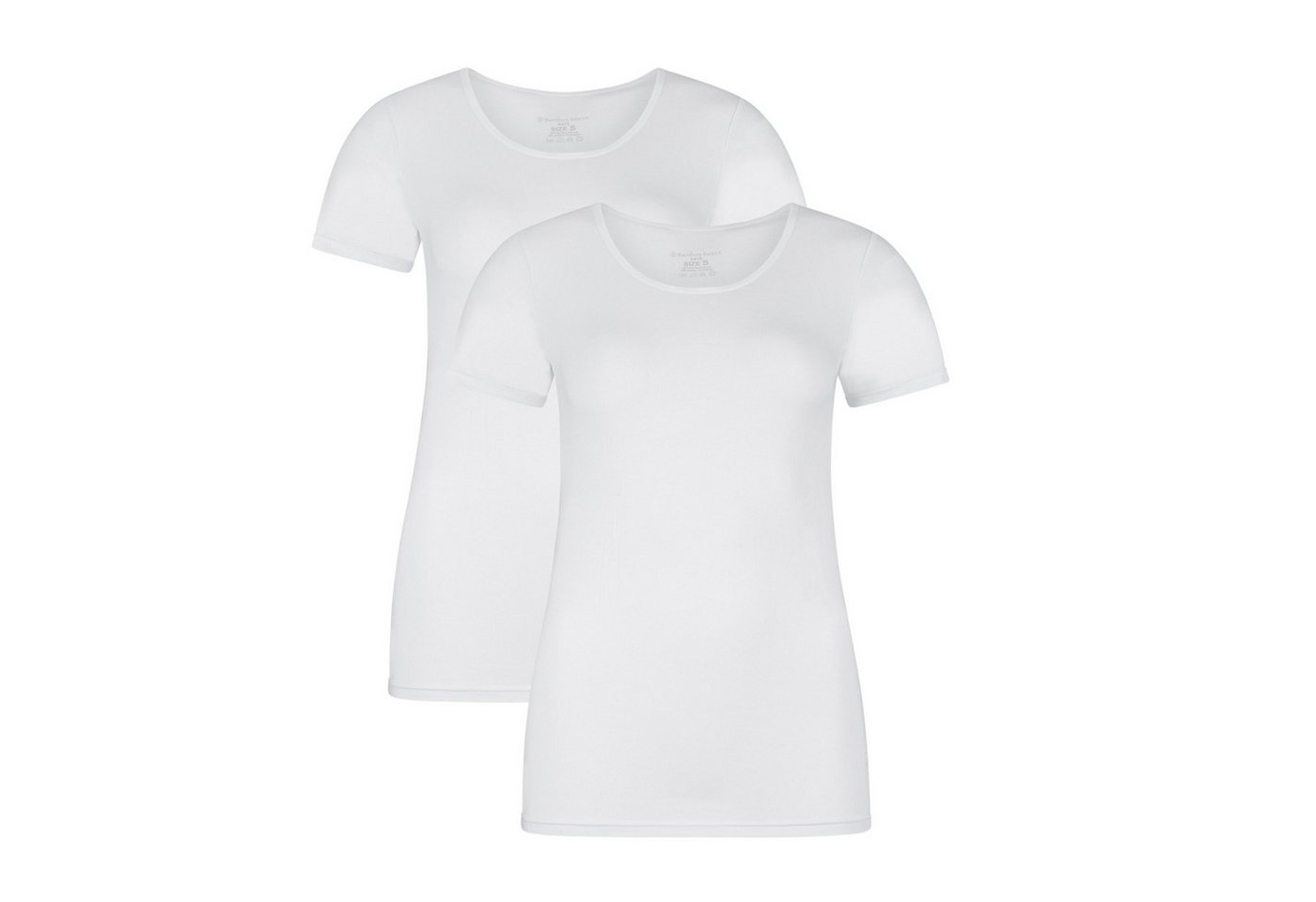 Bamboo basics Unterhemd Damen T-Shirt 2er Pack Viskose KATE (Packung, 2er Pack) Bamboo basics Unterhemd Damen T-Shirt 2er Pack Viskose KATE (Packung, 2er Pack) von Bamboo basics