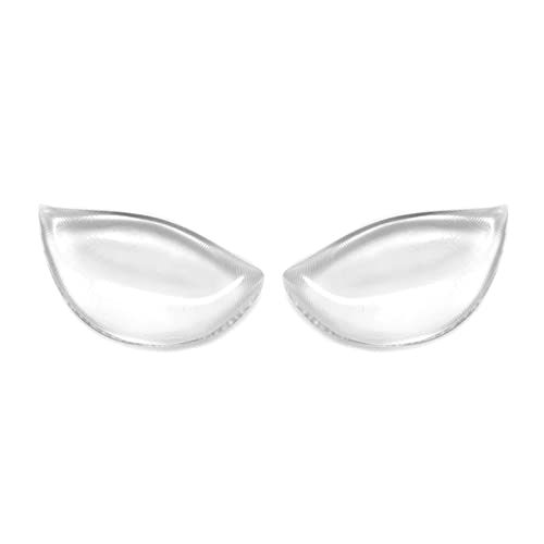 1 Paar transparente atmungsaktive Silikon-BH-Einsätze Pads Brustverstärker Push Up Booster Pads für Frauen Mädchen Bademode Badeanzüge Bikini-BH von Bamboopack