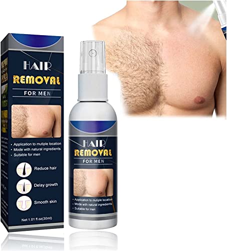 Bienenwachs Entfernung Mousse Haarentfernung, Sanftes Bienenwachs Haarentfernung Mousse, Mousse-Haarentfernungsspray für Damen und Herren, Mousse Haarentfernung Spray (Man-1pc) von Bamideo