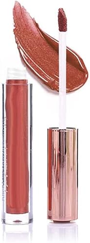 Matte Metallic Lip Gloss Long Lasting Waterproof Diamond Shimmer Liquid Lipstick - Metallic StarkPigmentiert Not Stick Diamant Shimmer Liquid Lipstick - glitzer lipgloss (#2 Bronzer) von Bamideo