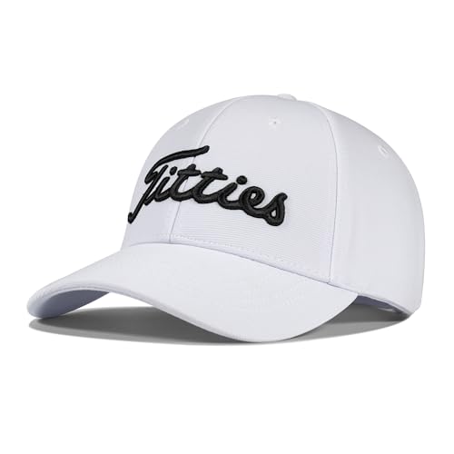Bamveio Titties Golfmütze für Herren und Damen, lustiger Tittiess-Hut, Titliest-Mütze, Weiß und Schwarz, Farbe 03, Einheitsgröße, Farbe 03, Einheitsgröße Bamveio Titties Golfmütze für Herren und Damen, lustiger Tittiess-Hut, Titliest-Mütze, Weiß und Schwarz, Farbe 03, Einheitsgröße, Farbe 03, Einheitsgröße von Bamveio