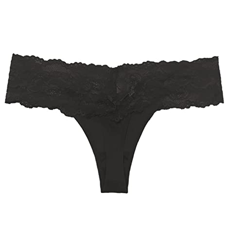 Banamic Damen Unterhosen Lace Underwear Seamless Thongs Panties Dessous von Banamic