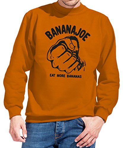 Banana Joe Original Premium Sweatshirt No3 - Orange L von Banana Joe