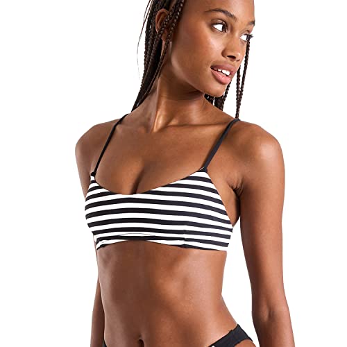 BANANA MOON Damen Waro Blackstrip Bikini, Schwarz, XS von Banana Moon