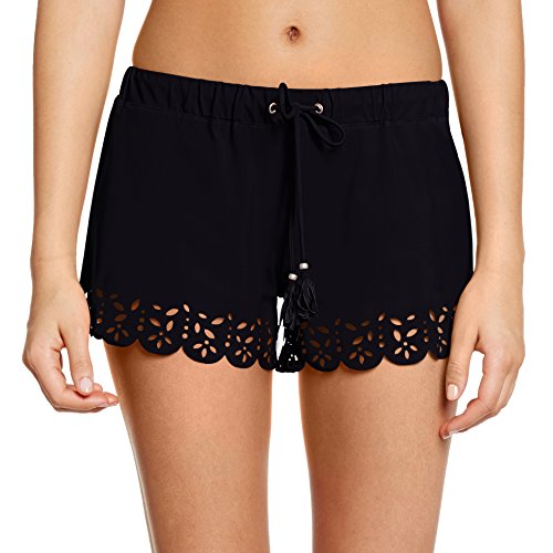 Banana Moon Damen, Shorts, MEOW HUAWEI, Schwarz (Noir Blac/Sensta/May/Bye), 38 von Banana Moon