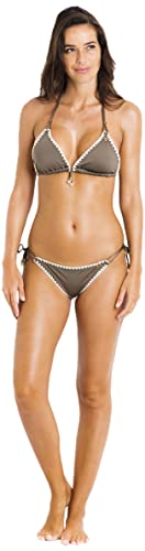 Banana Moon Damen Bikinihose Avora Ethnichic, Grün (Argile Lux 30N81), 36 von Banana Moon