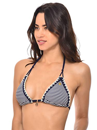 Banana Moon Damen Bluco Bikini-Set, Blau (Marine Basil/Basichic/Sea Ggg06), 135 (Herstellergröße: L42) von Banana Moon