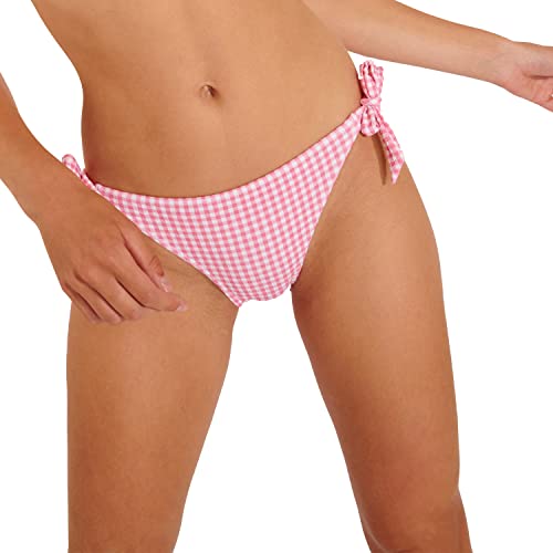 BANANA MOON Damen Dasia Retro Bikini-Unterteile, Rosa, 34 von Banana Moon