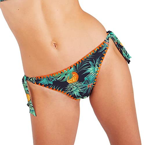 Banana Moon Damen Dimka Palmhills Bikini-Unterteile, Schwarz, 34 von Banana Moon