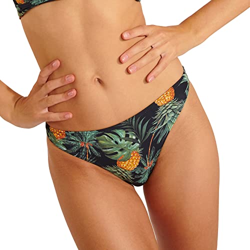 Banana Moon Damen Duca Palmhills Bikini-Unterteile, Schwarz, 34 von Banana Moon