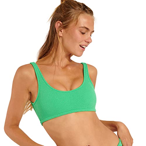 Banana Moon Damen Justin Scrunchy Bikini, grün, 44 DE von Banana Moon