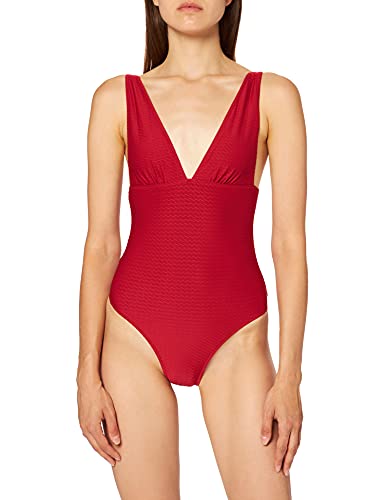 Banana Moon Damen Odalis Romeo JAI39 Badeanzug, Rot, M/38 von Banana Moon